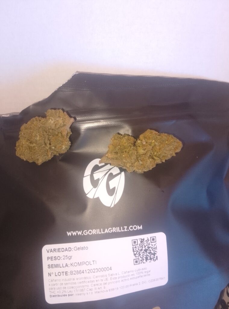GELATO CBD | COGOLLOS CBD GREENHOUSE - reseña de Antonio Fernández