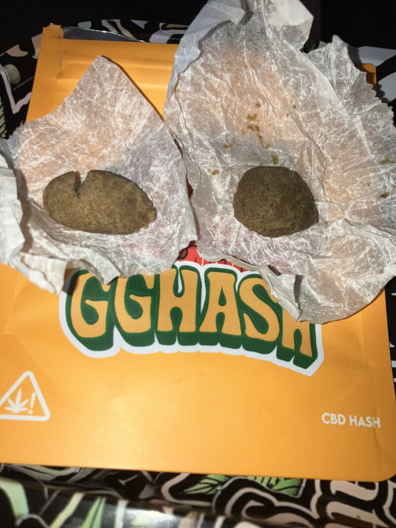 GGHASH PACK | CBD HASHISH - reseña de zuazogiljavier