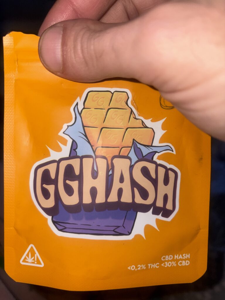 GGHASH PACK | HACHÍS CBD - reseña de Aitor Martinez