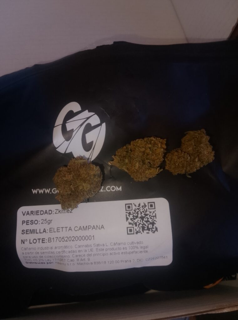 ZKITTLEZ CBD | FLORES CBD OUTDOOR - reseña de Antonio Fernández