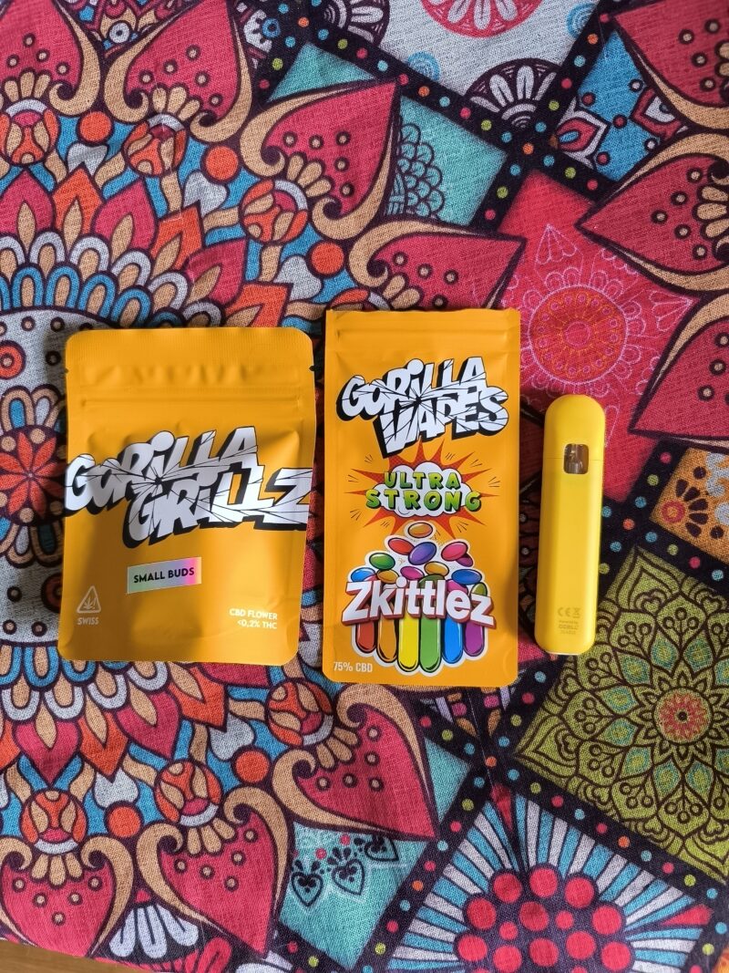 VAPE ZKITTLEZ 75% CBD - reseña de Leyder C