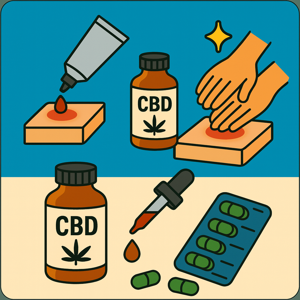 Applications et Formes de CBD