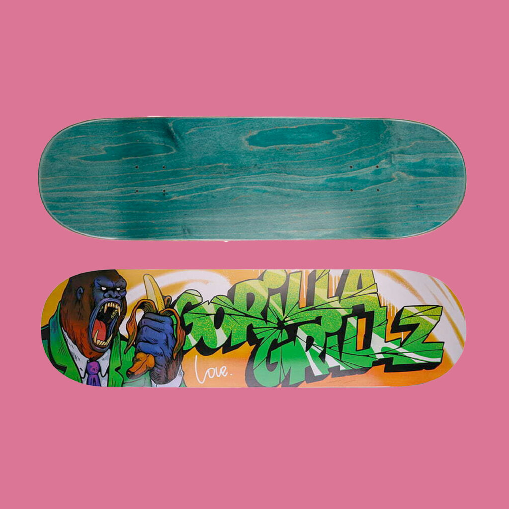 Skate Gorilla Grillz x Liebe