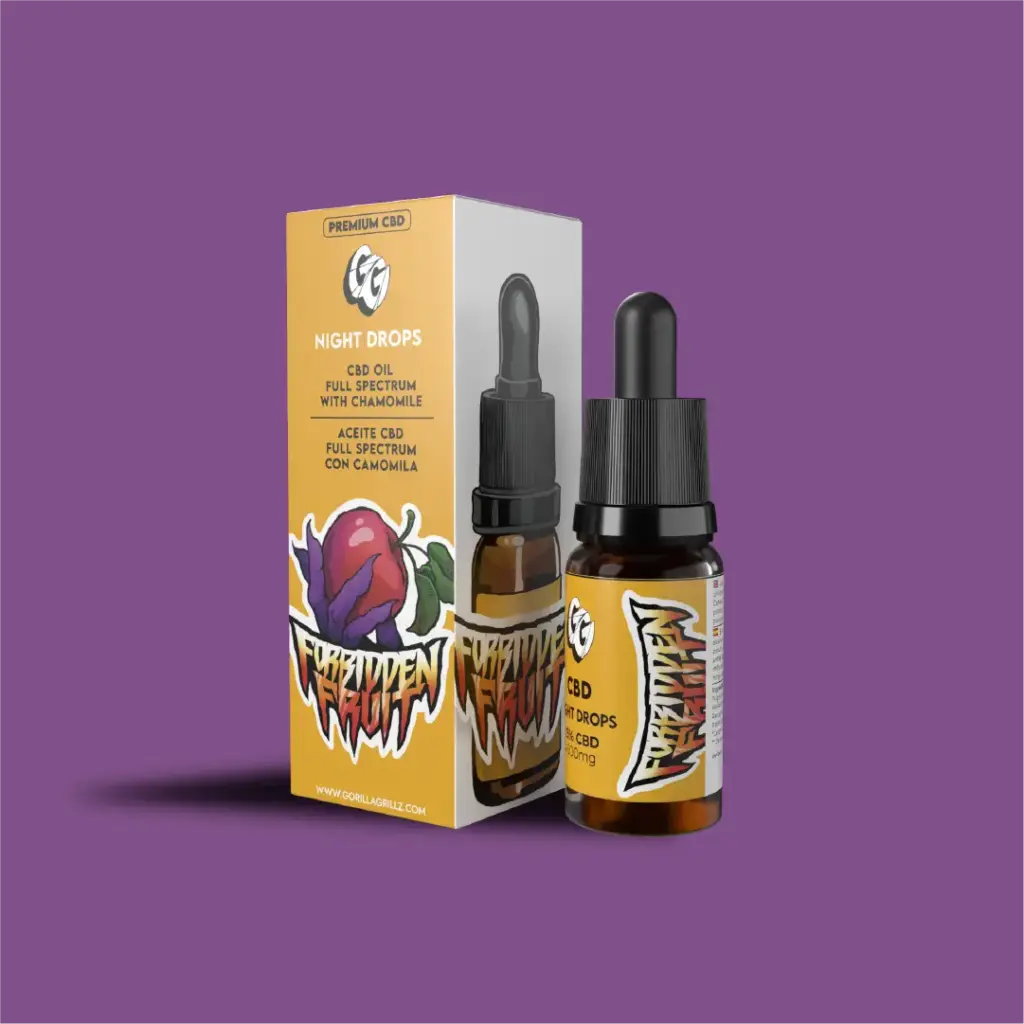 HUILE DE CBD 15% GOUTTES DE NUIT + camomille