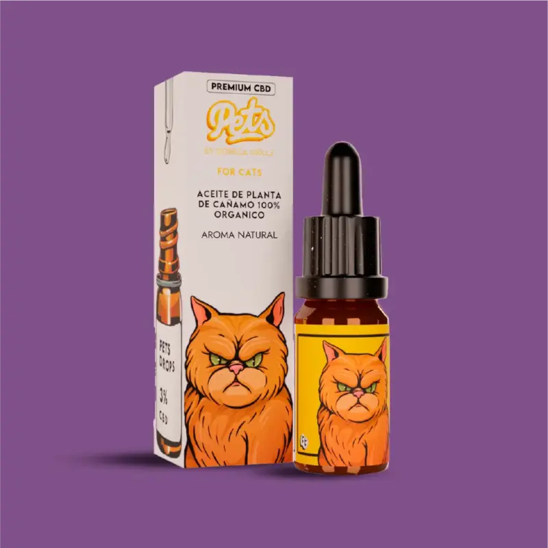 CBD-Öl 3% für Katzen | CBD-Öl für Haustiere