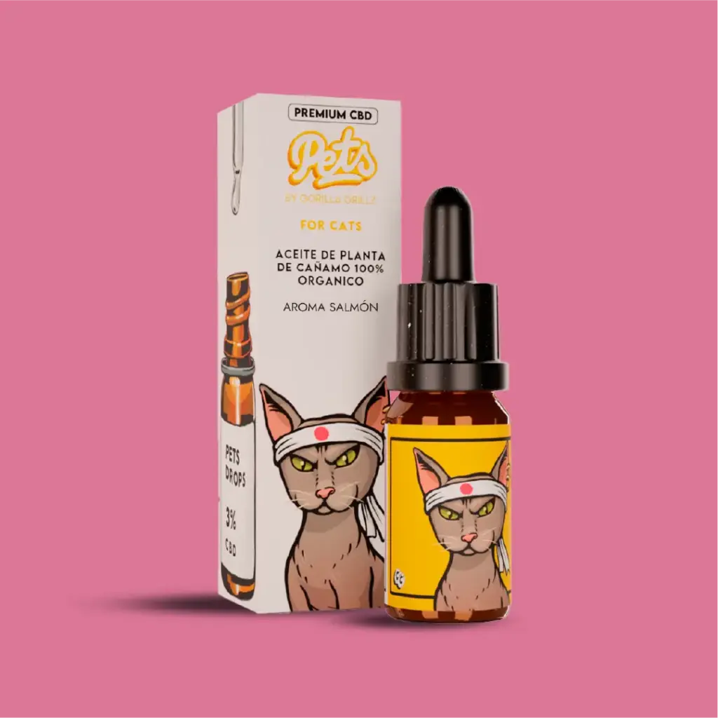 CBD Oil 3% cats with salmon | CBD OIL FOR PETS