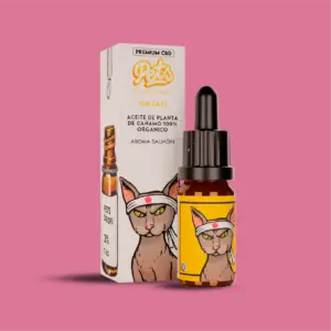CBD Öl 3% Katzen mit Lachs | CBD ÖL FÜR HAUSTIERE