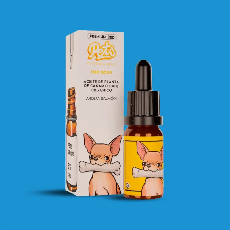 CBD-Öl 3% CBD-Öl für Hunde mit Lachs | CBD-Öl für Haustiere
