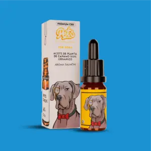 Aceite CBD 6% perros con salmon | ACEITE CBD PARA MASCOTAS