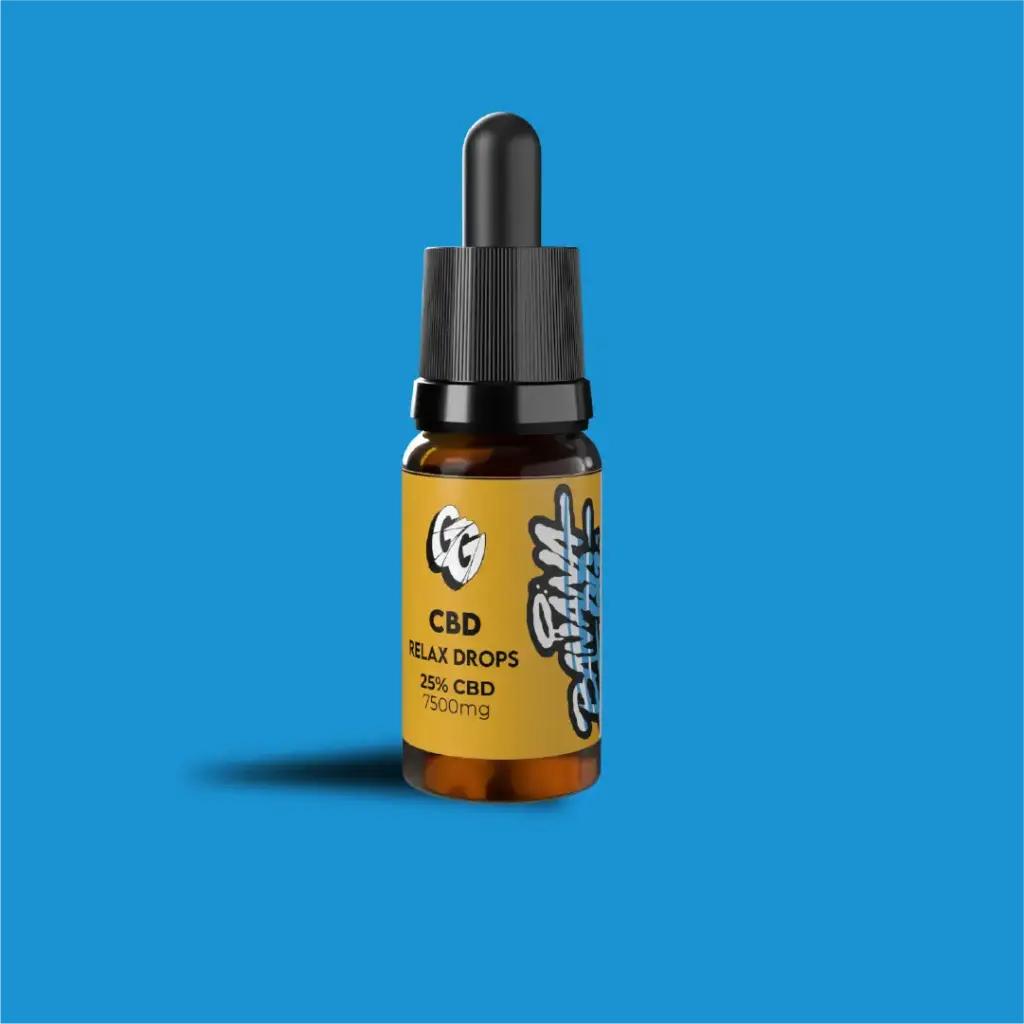 HUILE DE CBD 25% GOUTTES RELAXANTES 2