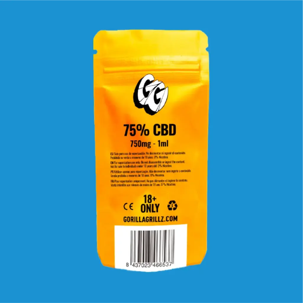 BLUEBERRY VAPE 75% CBD 4