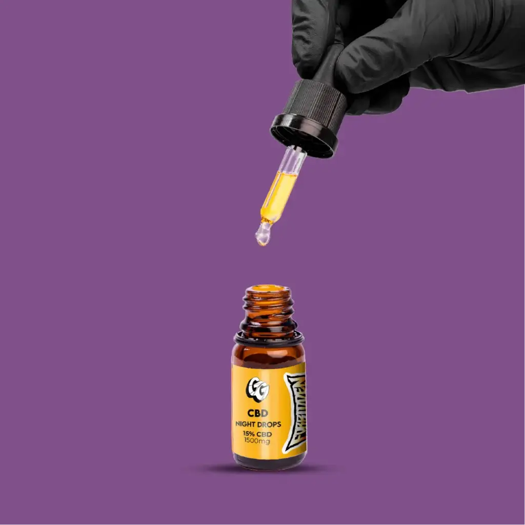 HUILE DE CBD 15% GOUTTES DE NUIT + camomille 3