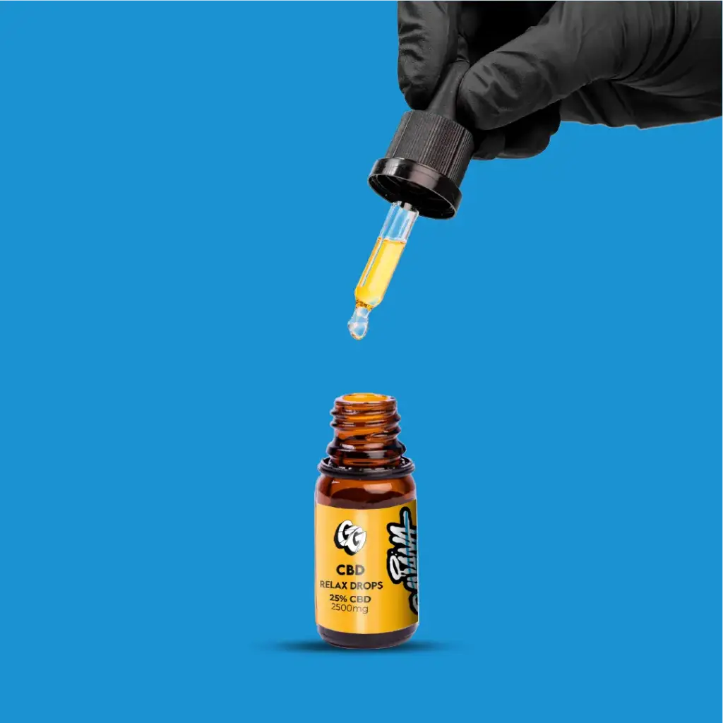 HUILE DE CBD 25% GOUTTES RELAXANTES 3
