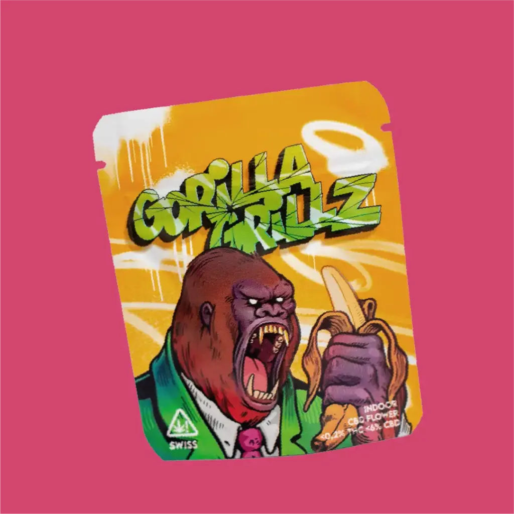 GORILLA GRILLZ FLORES | COGOLLOS DE CBD 3