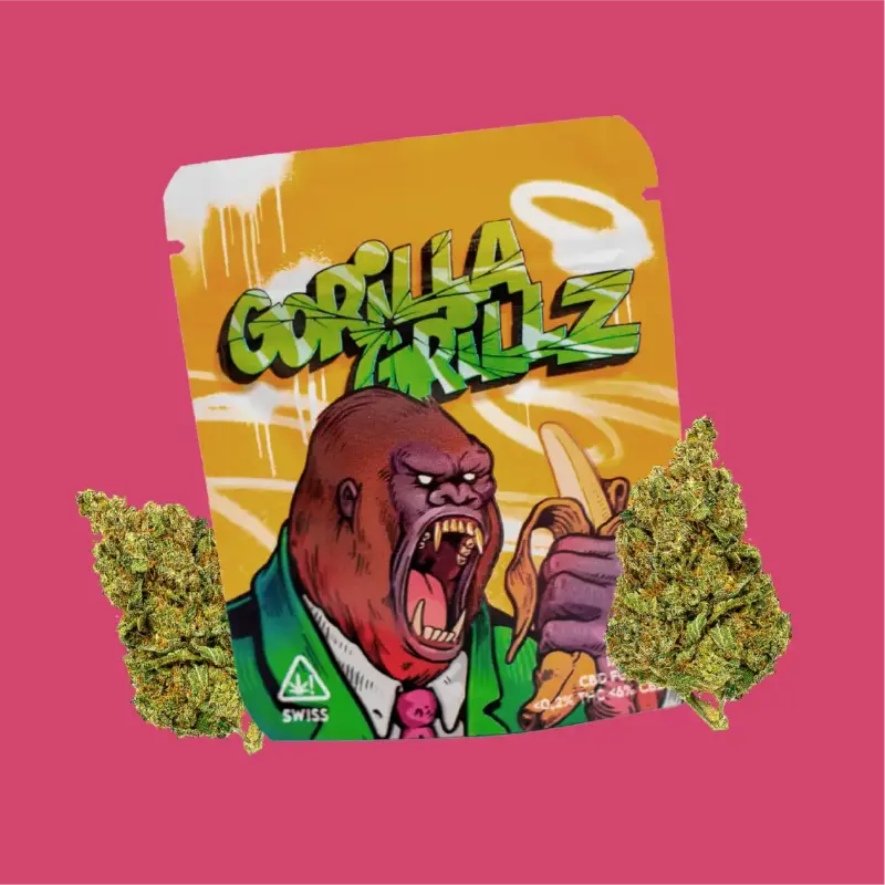 GORILLA GRILLZ BLUMEN | CBD KNOSPEN