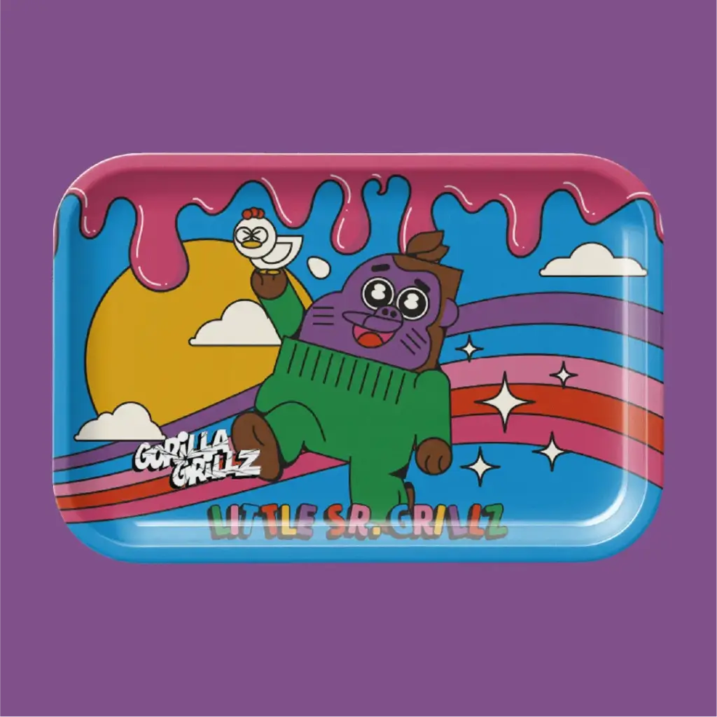 Kleines Grillz Tablett