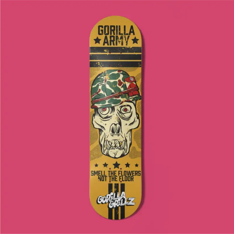 Skate Gorilla Grillz GORILLA ARMY