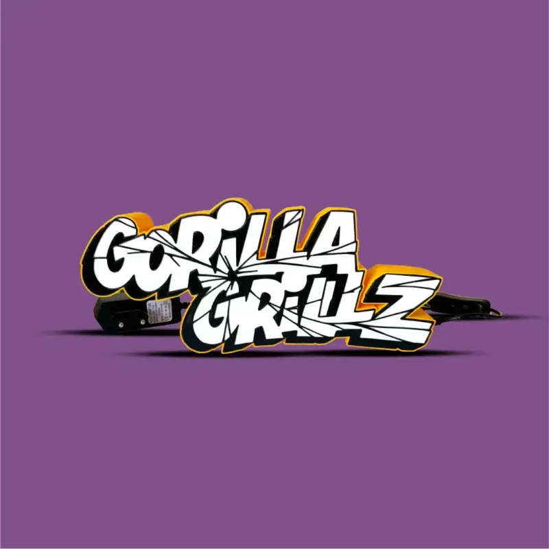 Lampara Gorilla Grillz